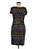 Ellen Tracy Print Black Cocktail Dress Size 6 - photo 1