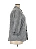 DressBarn Paisley Gray 3/4 Sleeve Button-Down Shirt Size 18 - photo 4