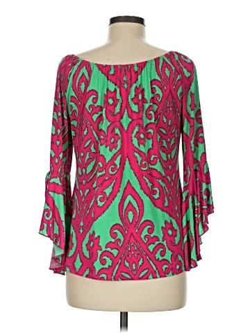 Southern Fried Chics 3/4 Sleeve Blouse (view 2)
