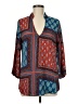 Wishful Park 100% Polyester Blue 3/4 Sleeve Blouse Size M - photo 1