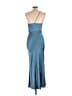 billy j Blue Cocktail Dress Size 12 - photo 2