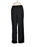Nic + Zoe 100% Polyester Solid Black Track Pants Size M - photo 1