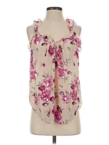Rebecca Taylor Sleeveless Silk Top (view 1)
