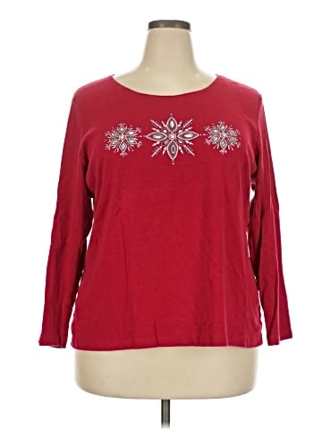Karen Scott 3/4 Sleeve T-Shirt (view 1)