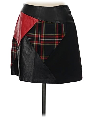 ABS Allen Schwartz Faux Leather Skirt (view 2)