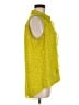 CAbi 100% Polyester Yellow Sleeveless Blouse Size M - photo 4