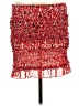 Luxxel 100% Polyester Red Casual Skirt Size L - photo 1
