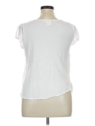 Lauren Conrad Short Sleeve Blouse (view 2)