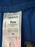 Carter's 100% Cotton Blue Casual Pants 6-9 MO / 9 MO - photo 3