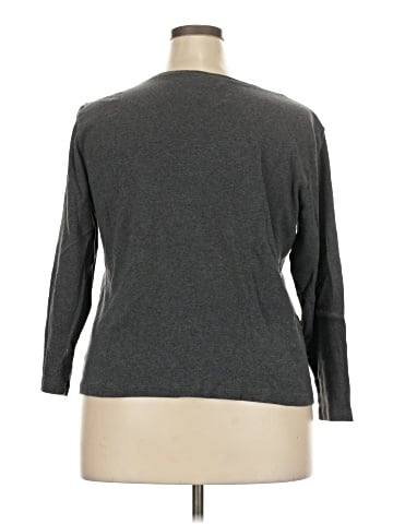 Karen Scott 3/4 Sleeve T-Shirt (view 2)