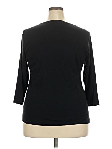 Karen Scott 3/4 Sleeve T-Shirt (view 2)