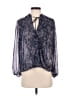 Veronica M. 100% Polyester Blue 3/4 Sleeve Blouse Size S - photo 1