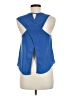 Final Touch 100% Polyester Color Block Orange Sleeveless Blouse Size M - photo 2