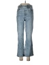 SPANX Chevron-herringbone Blue Jeans Size L - photo 1