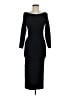 Gap Solid Black Cocktail Dress Size Med Petite - photo 1