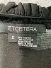 Etcetera Black Short Sleeve Top Size S - photo 7