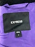 Express 100% Polyester Burgundy Jacket Size M - photo 6