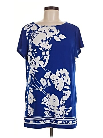 Susan Graver Short Sleeve T-Shirt (view 1)
