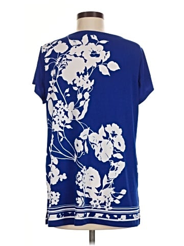 Susan Graver Short Sleeve T-Shirt (view 2)