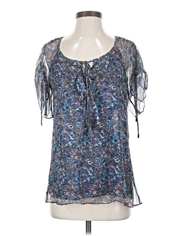 Sundance Short Sleeve Silk Top (view 1)