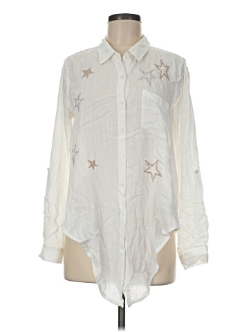 Hem & Thread Long Sleeve Blouse (view 1)