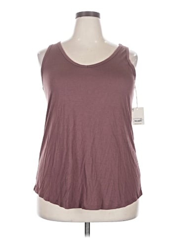 a.n.a. A New Approach Sleeveless T-Shirt (view 1)