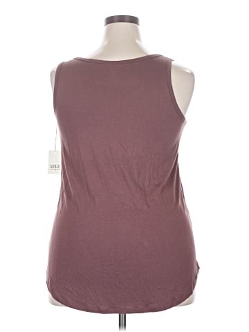 a.n.a. A New Approach Sleeveless T-Shirt (view 2)