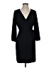 J.Crew 100% Polyester Solid Black Cocktail Dress Size 4 - photo 1