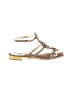 Rene Caovilla Gold Sandals Size EU 37 1/2 - photo 1
