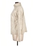 Hannah Tweed Ivory Turtleneck Sweater Size L - photo 5