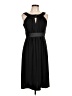 David's Bridal Solid Black Cocktail Dress Size 10 - photo 1