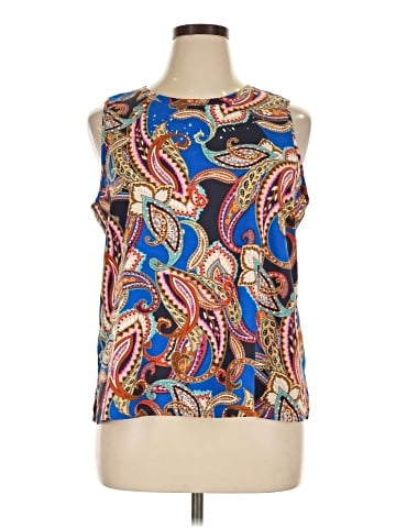 G by Giuliana Rancic Sleeveless Blouse (view 1)