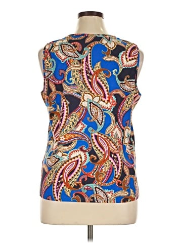 G by Giuliana Rancic Sleeveless Blouse (view 2)