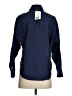 Cristina Solid Blue Long Sleeve Blouse Size S - photo 2