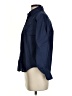 Cristina Solid Blue Long Sleeve Blouse Size S - photo 5
