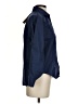 Cristina Solid Blue Long Sleeve Blouse Size S - photo 4
