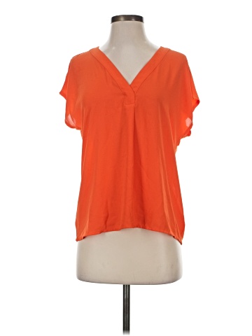 Ann Taylor Short Sleeve Blouse (view 1)