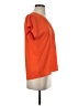 Ann Taylor 100% Polyester Orange Short Sleeve Blouse Size XS - photo 4