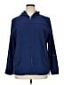 Zenergy by Chico's Solid Blue Jacket Size XL (3) - photo 1