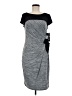 Sangria Graphic Gray Casual Dress Size 8 - photo 1