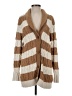 Lands' End 100% Cotton Brown Cardigan Size S (tall) - photo 1