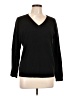 Charter Club Black Pullover Sweater Size L - photo 1