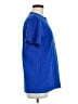 Athleta Solid Blue Short Sleeve T-Shirt Size M - photo 4