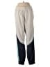 Adidas 100% Polyester Color Block Gray Track Pants Size M - photo 1