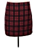 Boston Proper Plaid Red Casual Skirt Size 18 - photo 1