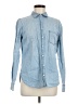 J.Crew Blue Long Sleeve Button-Down Shirt Size 8 - photo 1