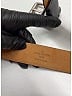 Louis Vuitton Black Vintage Leather Belt Size S - photo 6