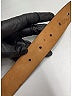 Louis Vuitton Black Vintage Leather Belt Size S - photo 7