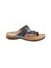 Taos 100% Leather Gray Sandals Size 7 - photo 1