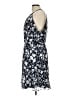 Collective Concepts 100% Polyester Floral Blue Casual Dress Size L - photo 5
